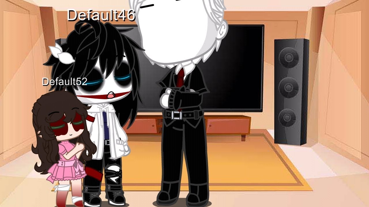 Los creepypastas reaccionan a canciones de hazbin hotel #gacha #creepypasta #hazbinhotel 