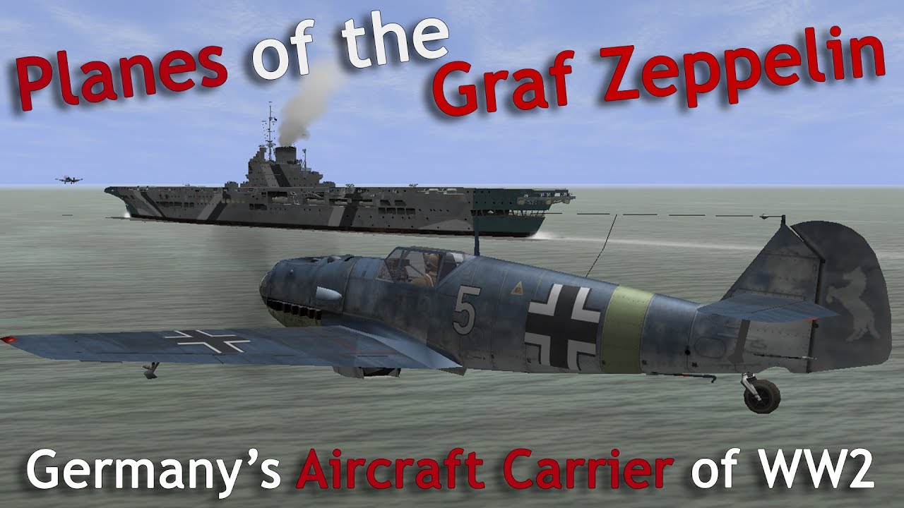 Planes of the Graf Zeppelin - Germany's Aircraft Carrier of World War 2