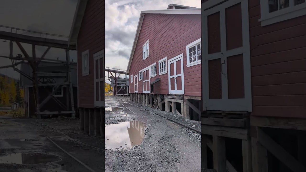Biking Through a Ghost Town in an Alaskan National Park 