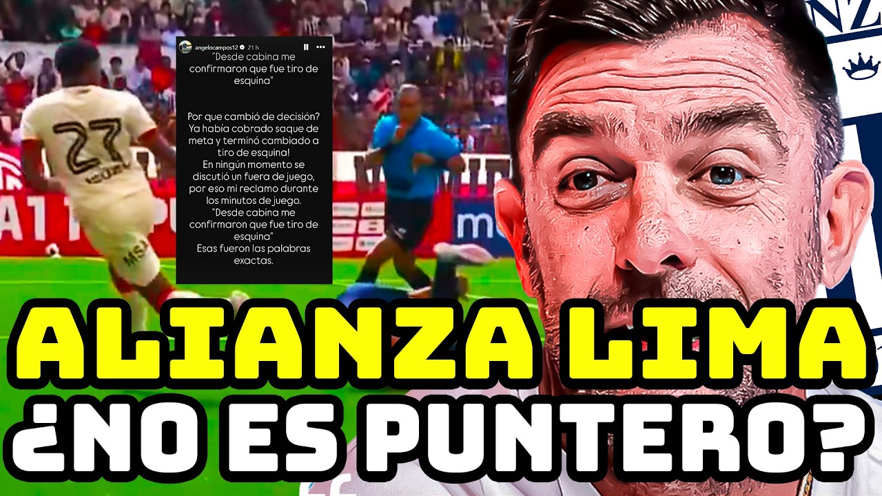 ALIANZA LIMA ¿PERDERÍA LOS PUNTOS ANTE UTC POR RECLAMO EN MESA?