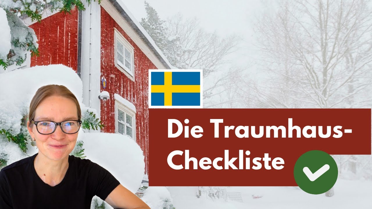Traumhaus in Schweden finden 🇸🇪 Stell dir diese Fragen!