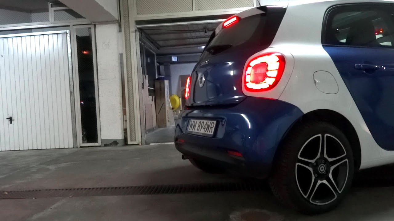 2016 SMART Forfour PARK Parking Manoeuvre Lights Presentation Test Drive Driving Prezentacja