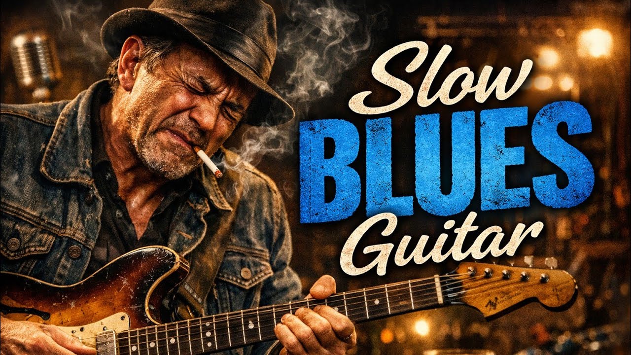 Slow Blues Guitar for Quiet Late Nights | Classic Blues №9