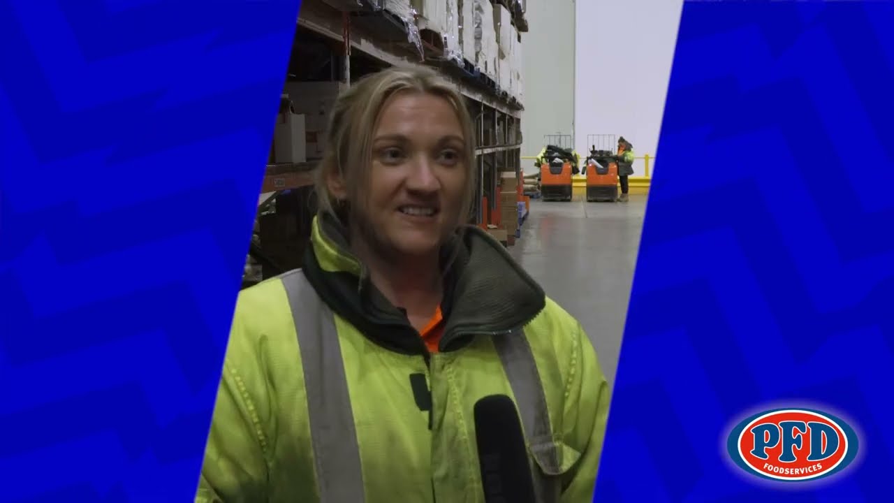 A day in the life of a storeperson at PFD Food Services