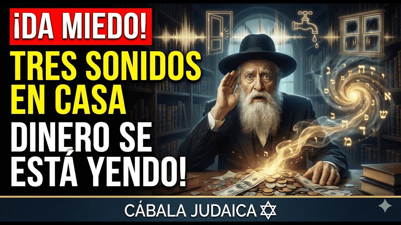 ¡Da miedo! 3 sonidos en casa que alejan el dinero (El rabino revela la solución)