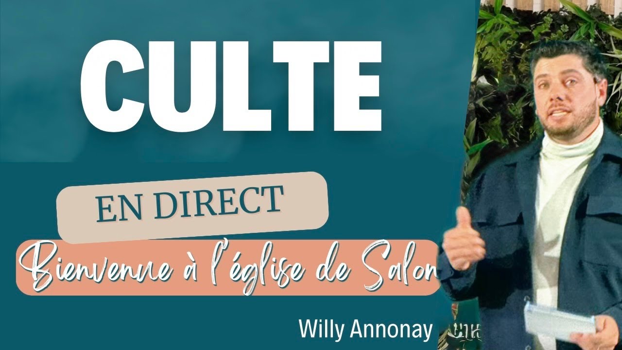 Culte en Live - Dimanche 11 Janvier 2026- Eglise Salon de Provence