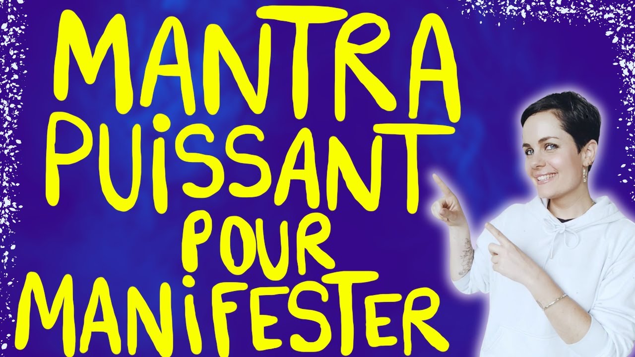Récite cette Phrase et Manifeste Très Facilement !