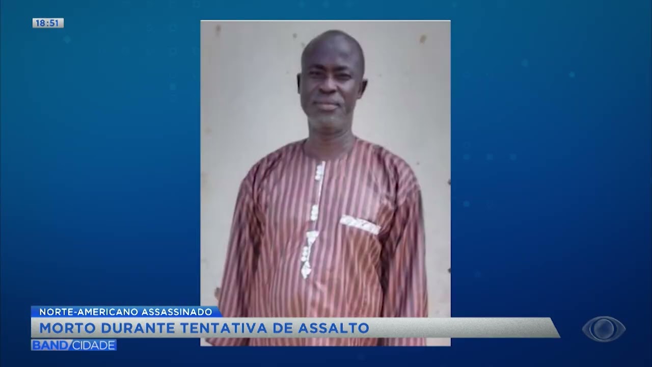 Norte-americano é assassinado em Salvador - Band Cidade