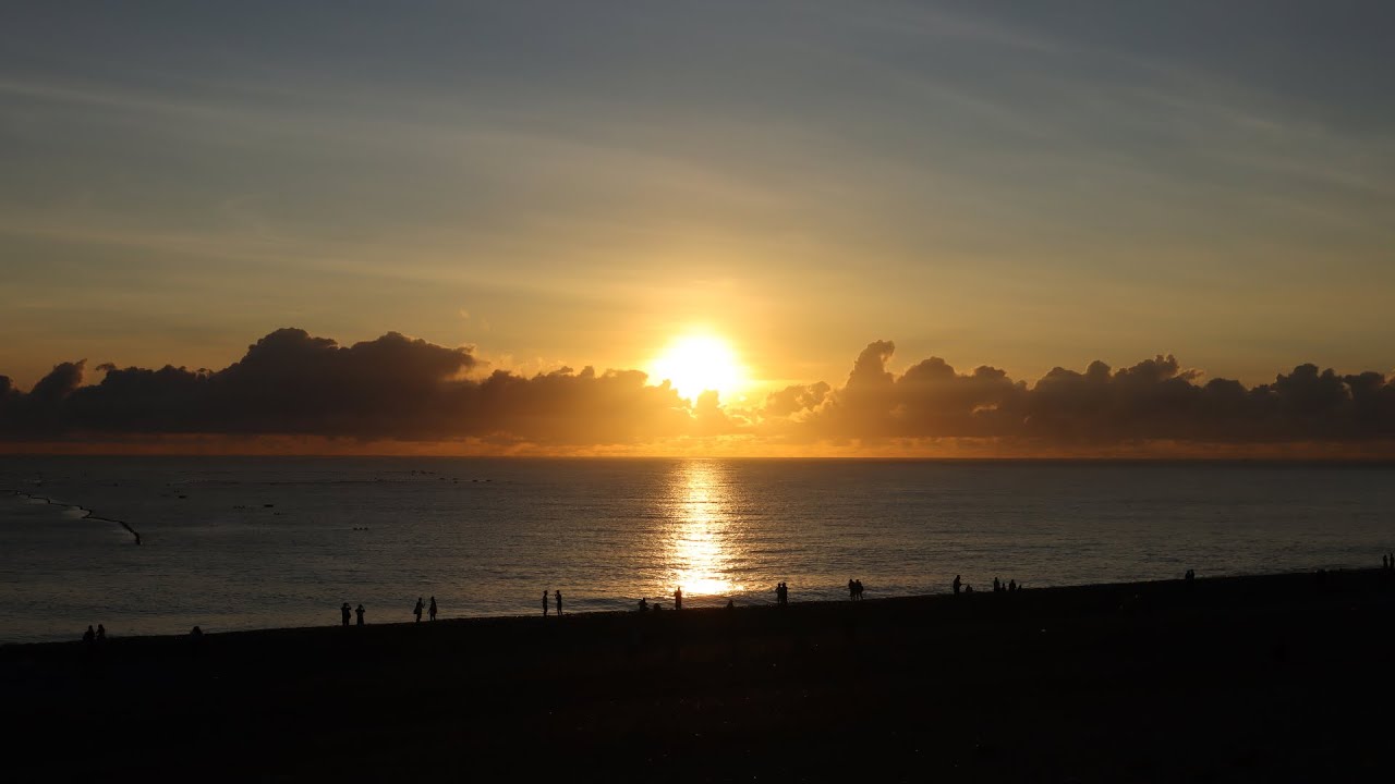 【縮時攝影】花蓮七星潭日出TIMELAPSE Sunrise in Qixingtan Beach, Hualien, Taiwan