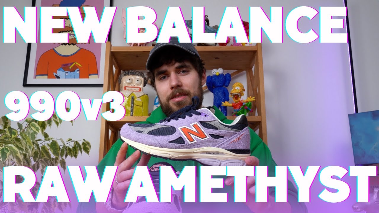 СКАРБ, А НЕ КРОСІВКИ. NEW BALANCE 990v3 Raw Amethyst. Шедевр від Тедді Сантіса.