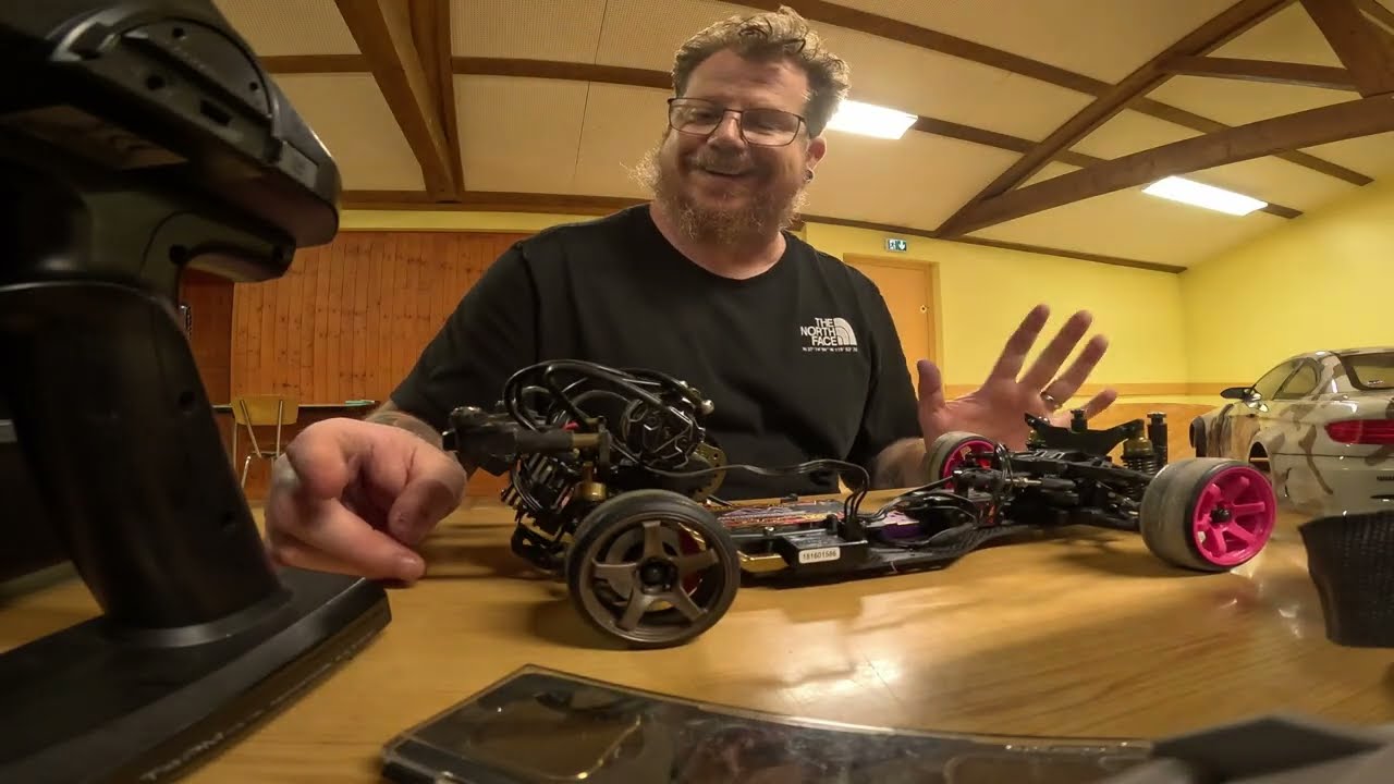 RC drift : fin de reglages des chassis/le point sur les moteurs en 380/amortisseurs wrapUpNext SG3