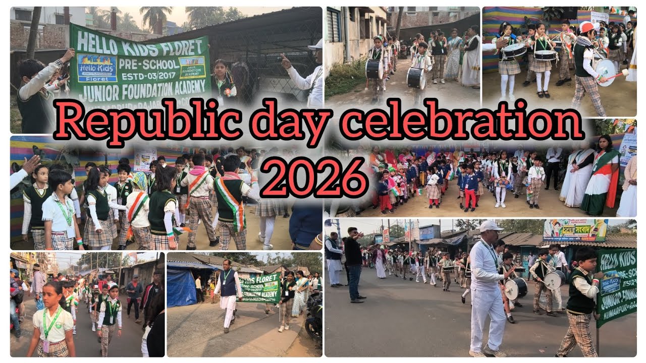 Republic day celebration:2026: @juniorfoundationacademy 