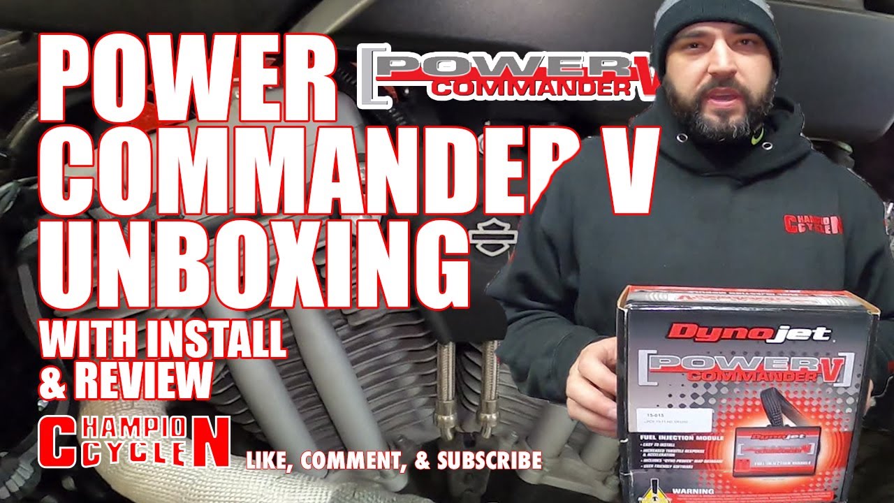 Power Commander 5 Unboxing Install and Review on a Harley Davidson XR 1200