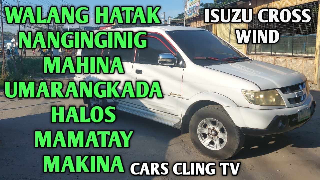 ISUZU CROSSWIND MAHINA HATAK WALANG ARANGKADA ENGINE VIBRATION SUPER LAKAS HOW TO SOLVE USING XADO