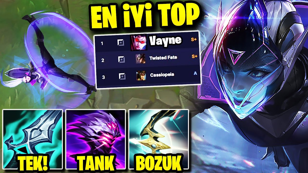 Bedava LP İstiyosan TOP'a VAYNE Alıcaksın (S+ TIER META) | KassadinsCreed