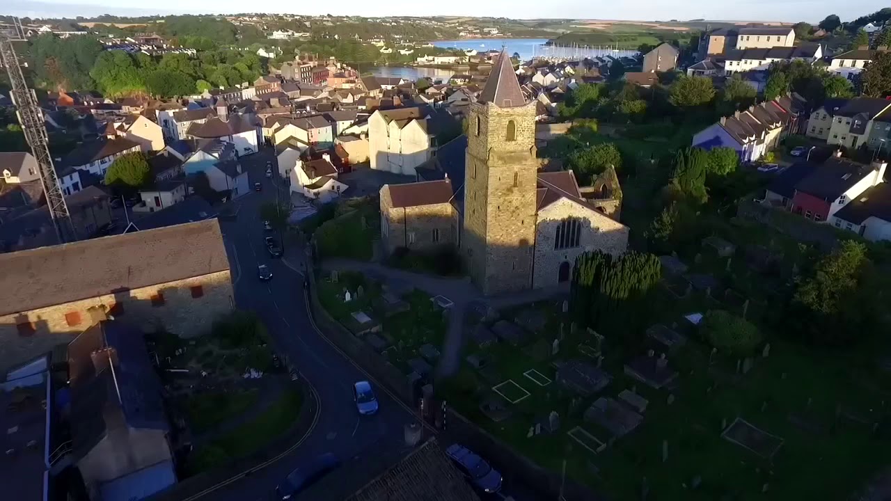 An aerial view of Kinsale’s history