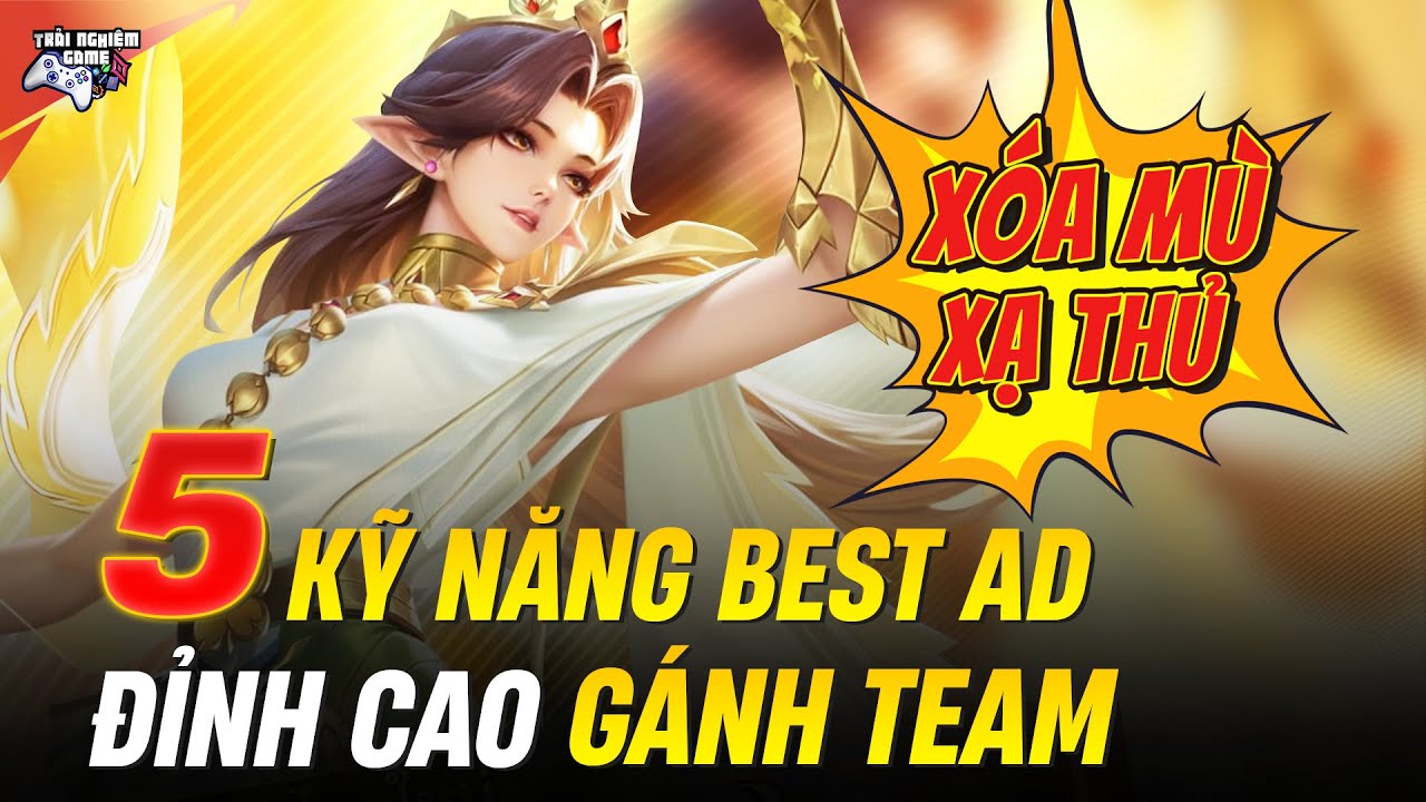 Liên Quân Top 5 Skills Bạn Phải Có nếu muốn Best Xạ Thủ | Xóa mù xạ thủ liên quân phần 2