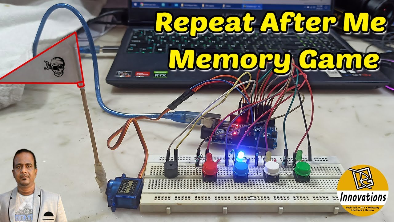 Repeat After Me Game / Memory Game Using Arduino | LED Memory Game