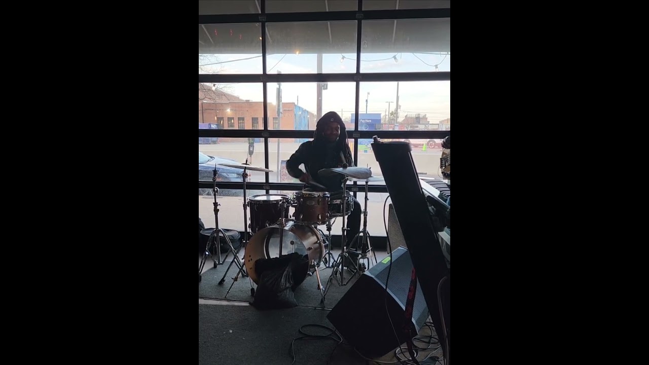 Cleon Edwards solo (1/27/2025) MUST SEE‼️‼️ #drums