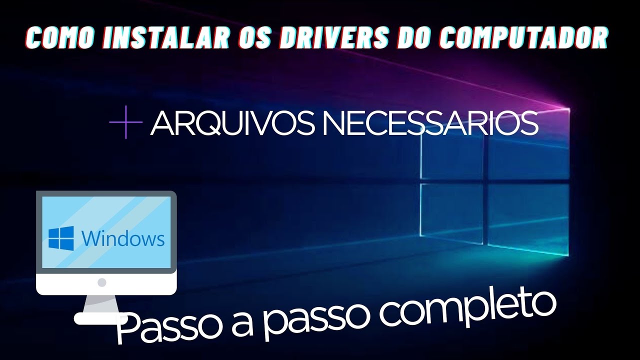 COMO INSTALAR TODOS OS DRIVERS DO PC DEPOIS DE FORMATAR 