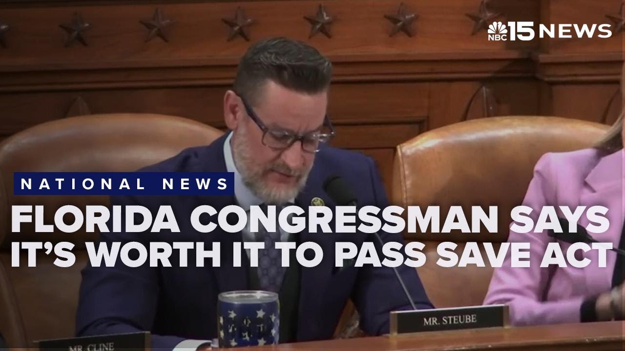 Florida congressman says its worth getting rid of filibuster to pass SAVE Act