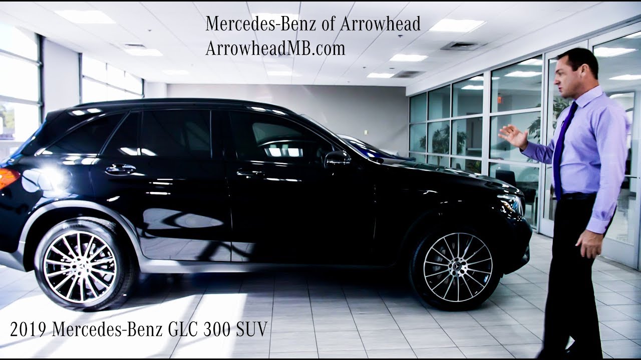 A broad view 2019 Mercedes-Benz GLC 300 SUV review from Mercedes Benz of Arrowhead - call for price