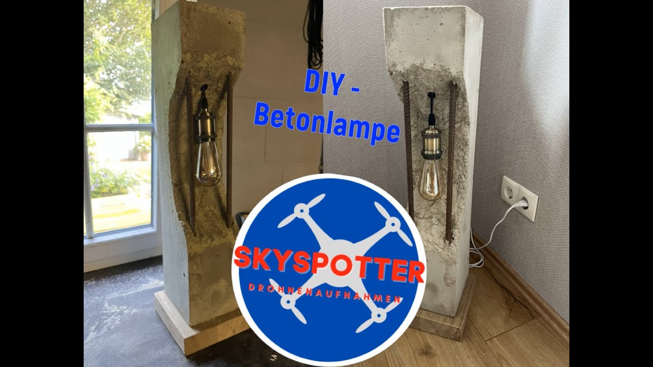 DIY -  Betonlampe selber Bauen