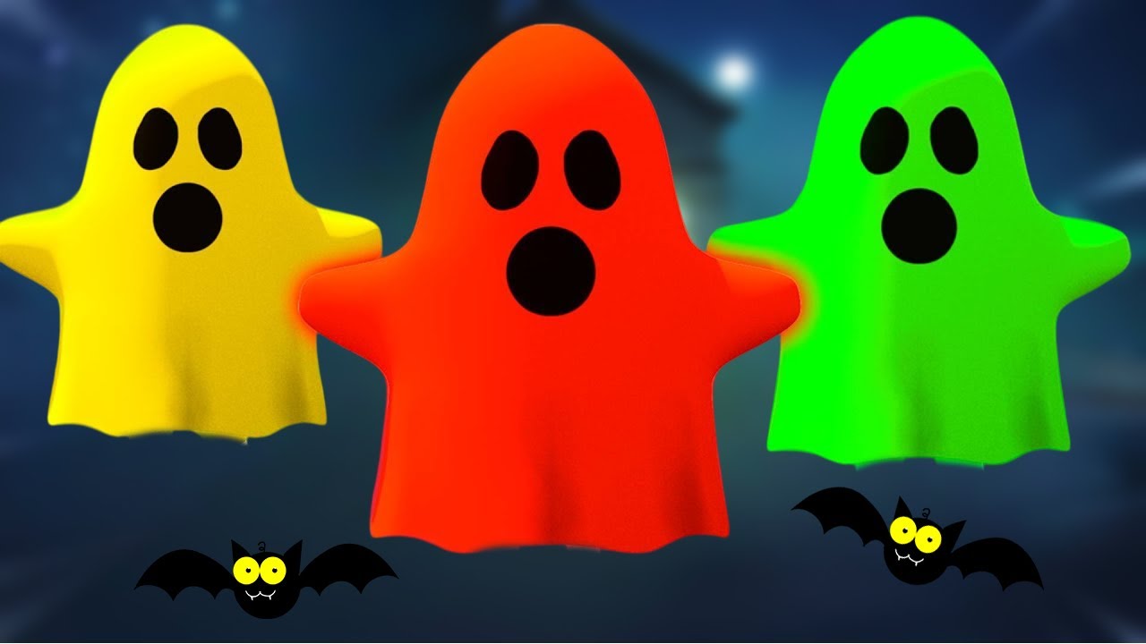 Wer Steckt Hinter Dir? Nur Ein Paar Freundliche Geister! 😄👻👀Cartoon für Kinder