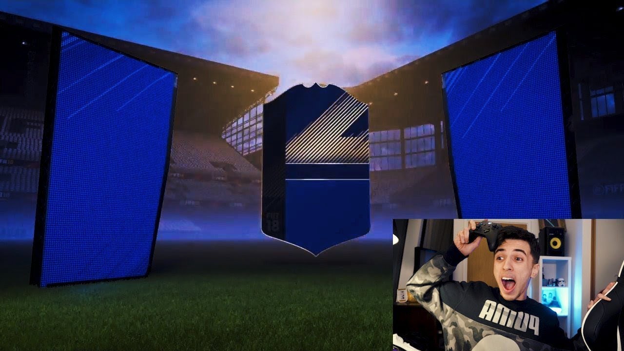LUCKIEST FIFA 18 TOTY PACK OPENING!!