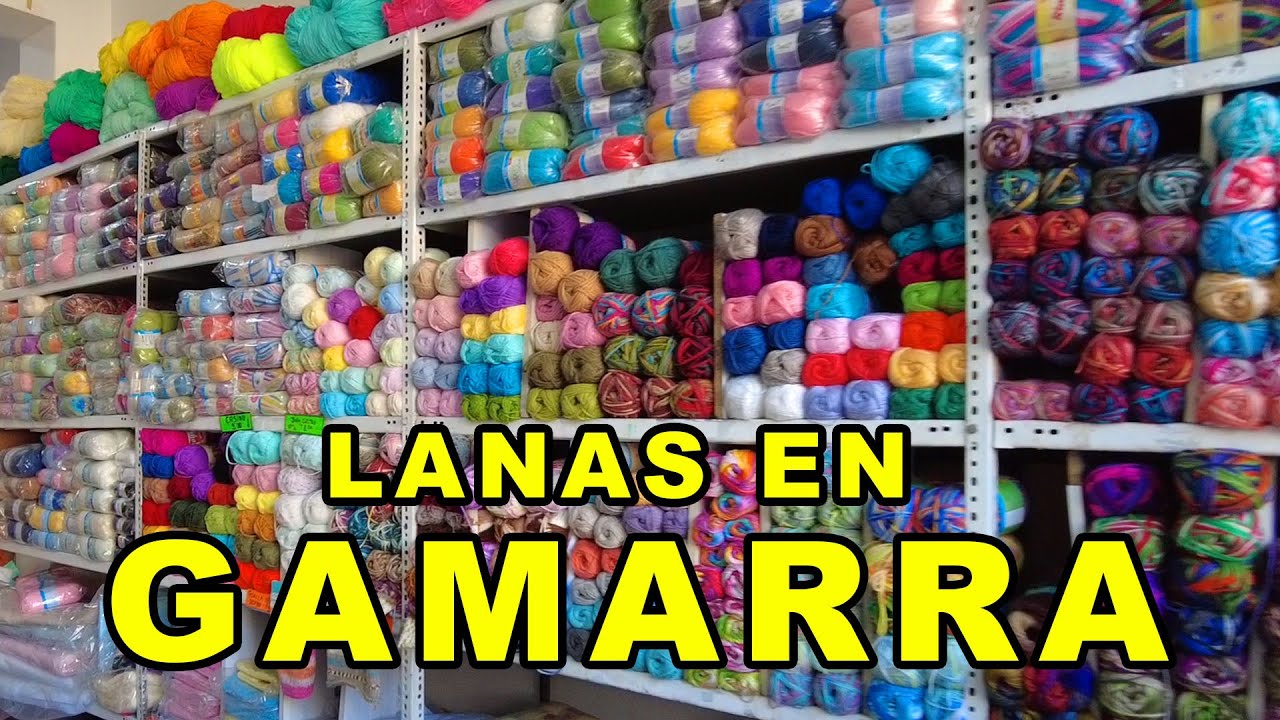 TODO TIPOS DE LANAS AL POR MAYOR EN GAMARRA