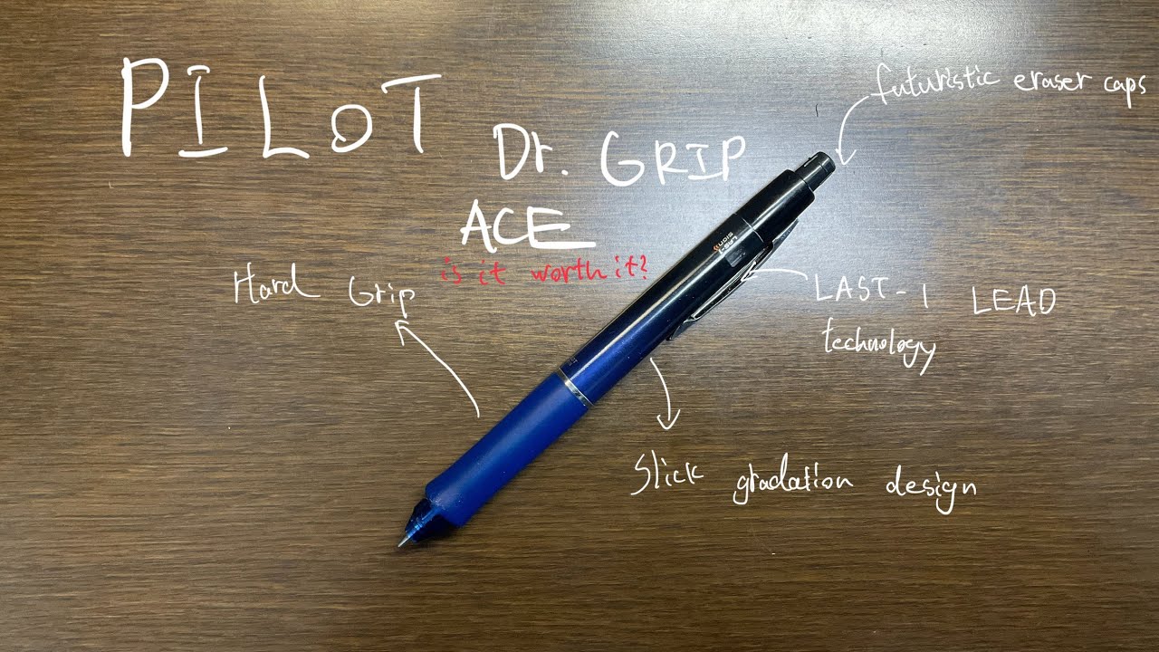 Dr. Grip ACE review {you don’t really need this pen}