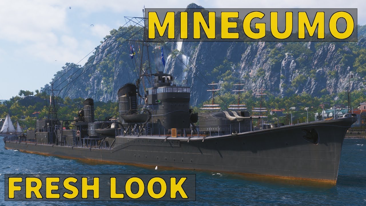Minegumo - T9 Japanese Destroyer | World of Warships