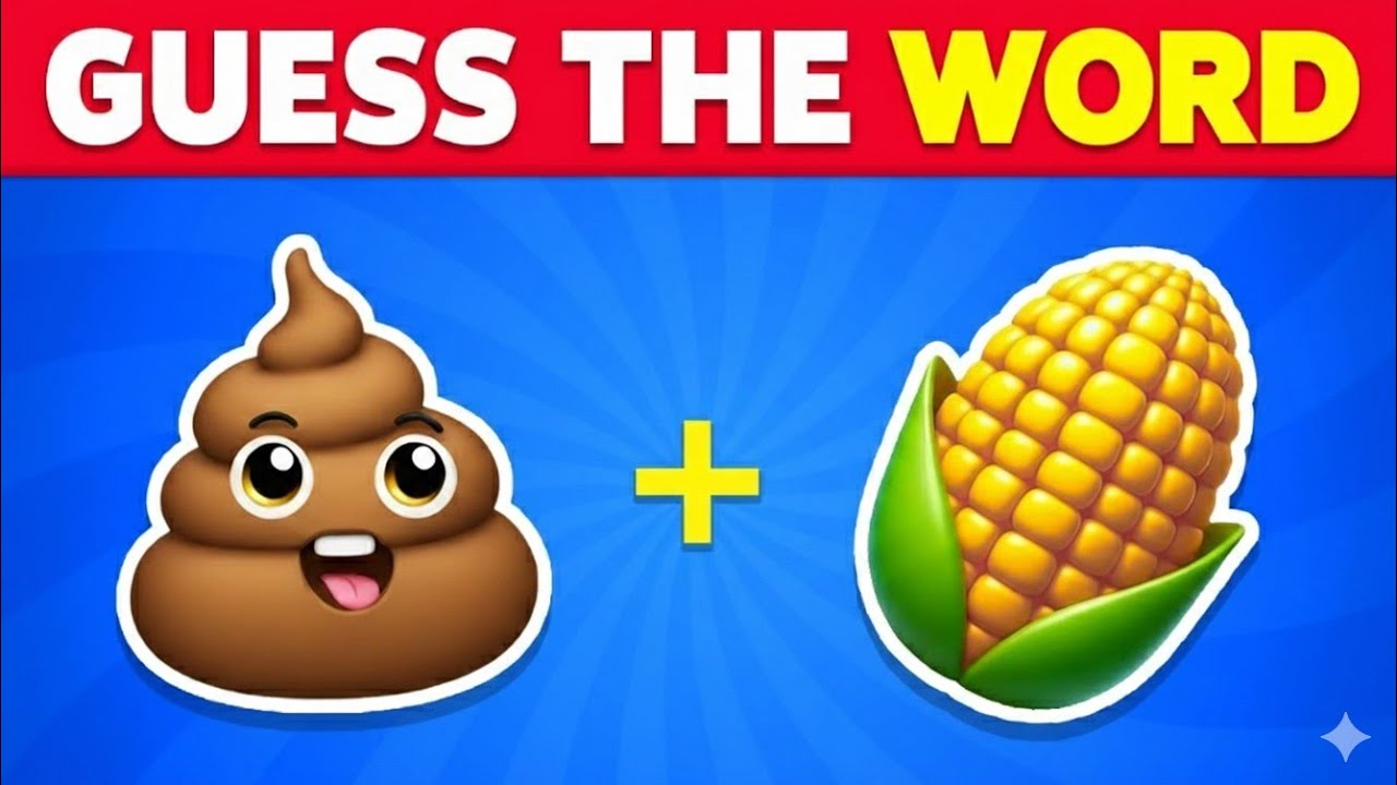 Guess the WORD by Emojis? 🤔 