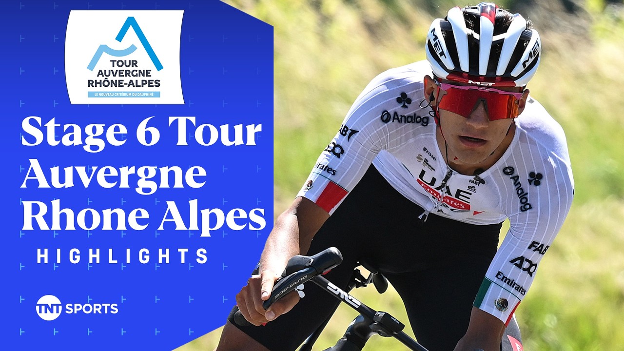 STUNNING RACE DAY! 🔥 | 2026 Stage 6 Tour Auvergne Rhone Alpes Race Highlights | TNT Sports Cycling