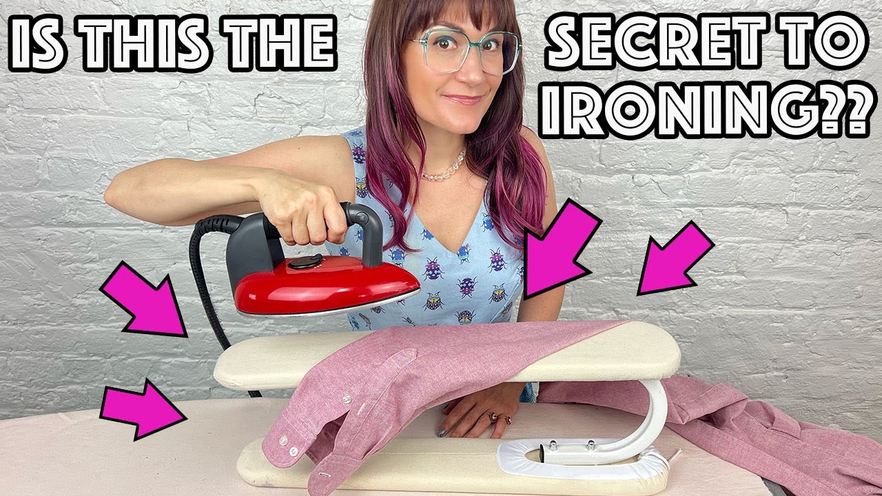 Why You Have To Have A Sleeve Board To Make Ironing Easier!