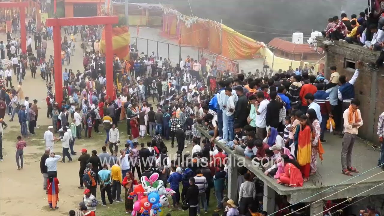 When one village stones another! Team orange at Bagwal festival of Devidhura Champawat, Uttarakhand