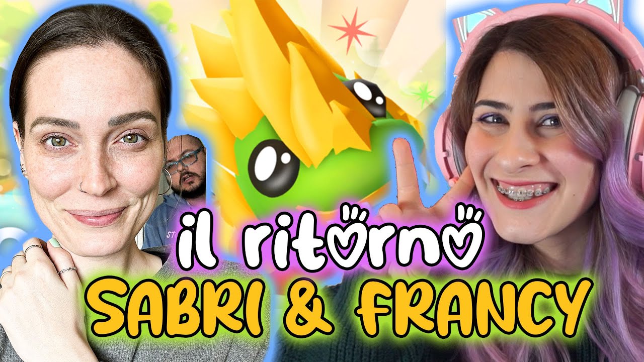 Torno su ADOPT ME con @FrancyDreams 😍😍😍