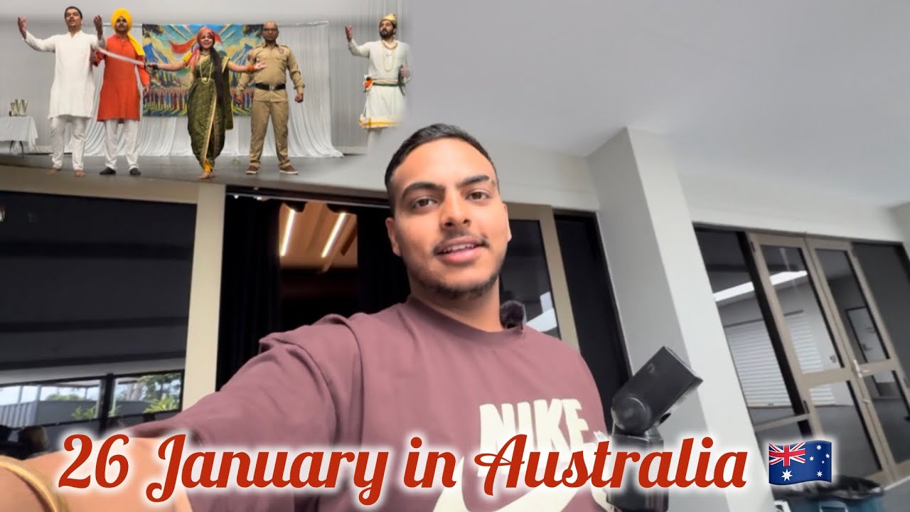 Celebrating 26 January in Australia 🇦🇺🇮🇳