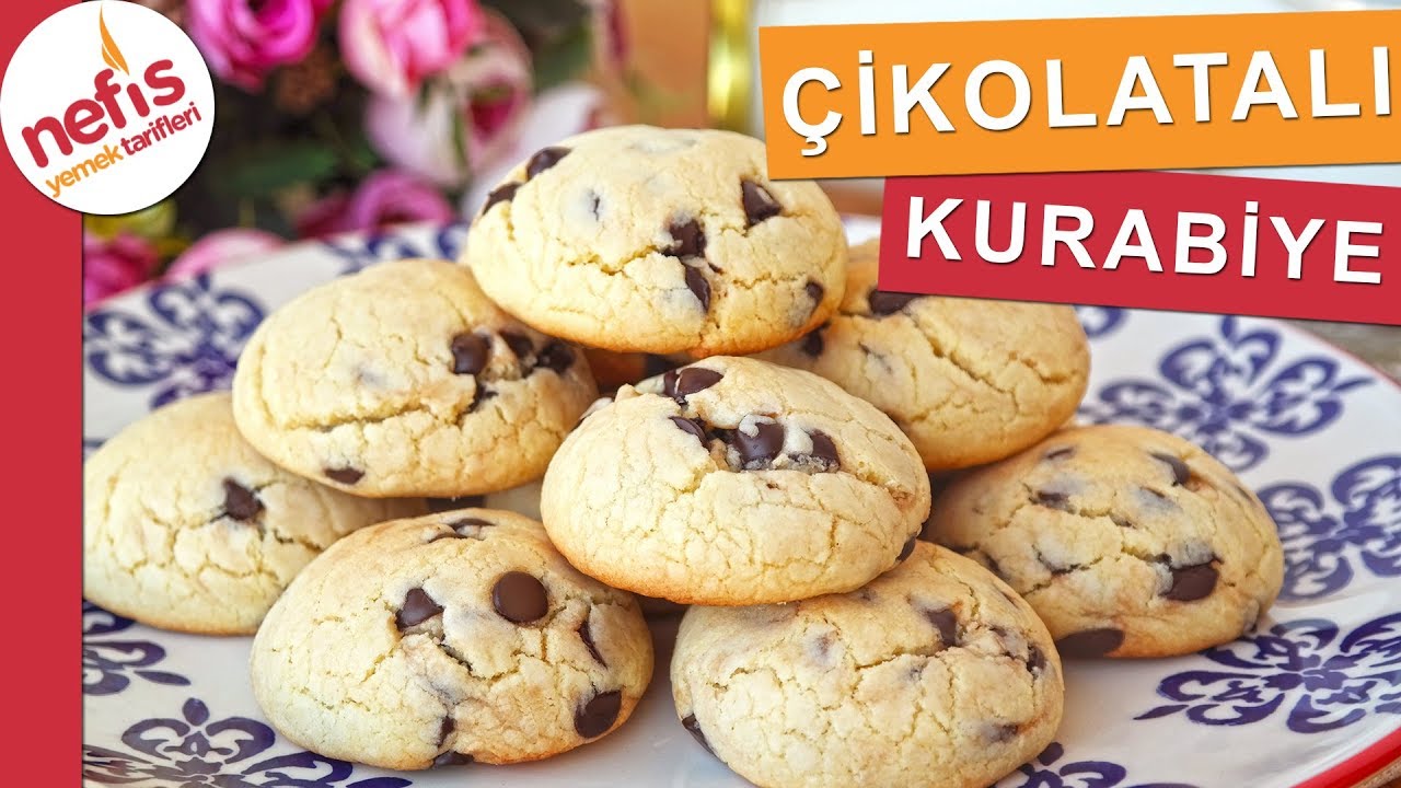 Favori Tariflerimizden DAMLA &Ccedil;İKOLATALI KURABİYE TARİFİ 👍