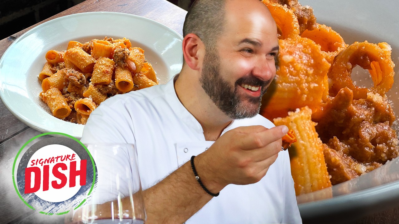 Watch RED HEN Restaurant Make Its Signature MEZZI RIGATONI Pasta from Scratch