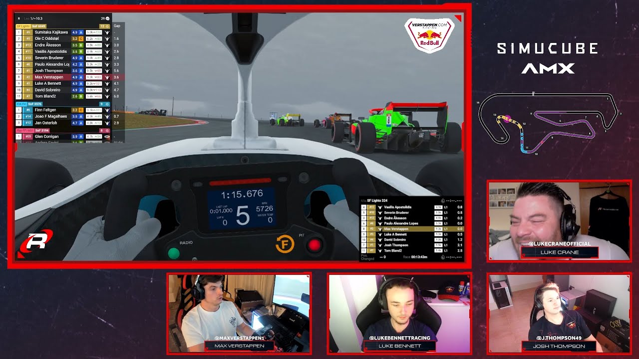 Max Verstappen Recreates his Abu Dhabi 2021 Overtake