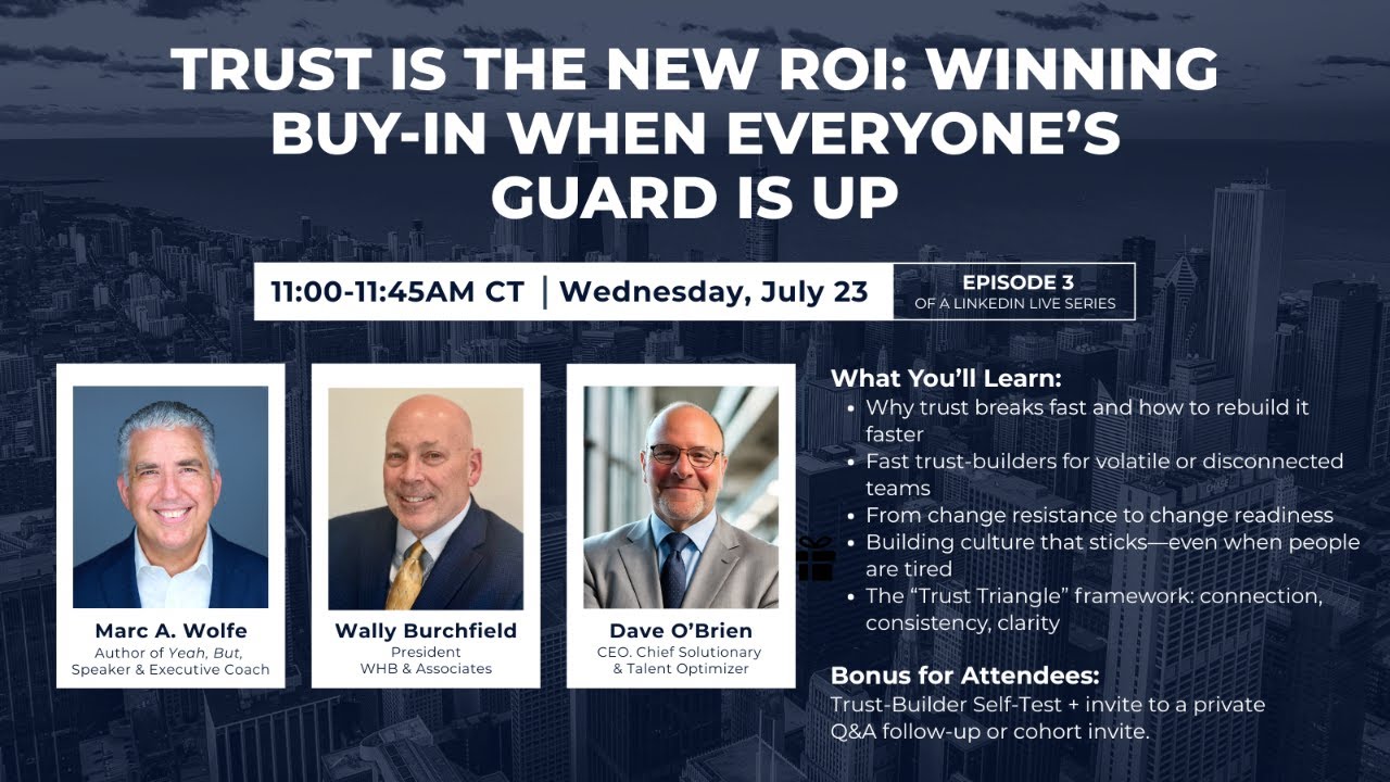 Trust is the New ROI: Winning Buy-In When Everyone’s Guard Is Up