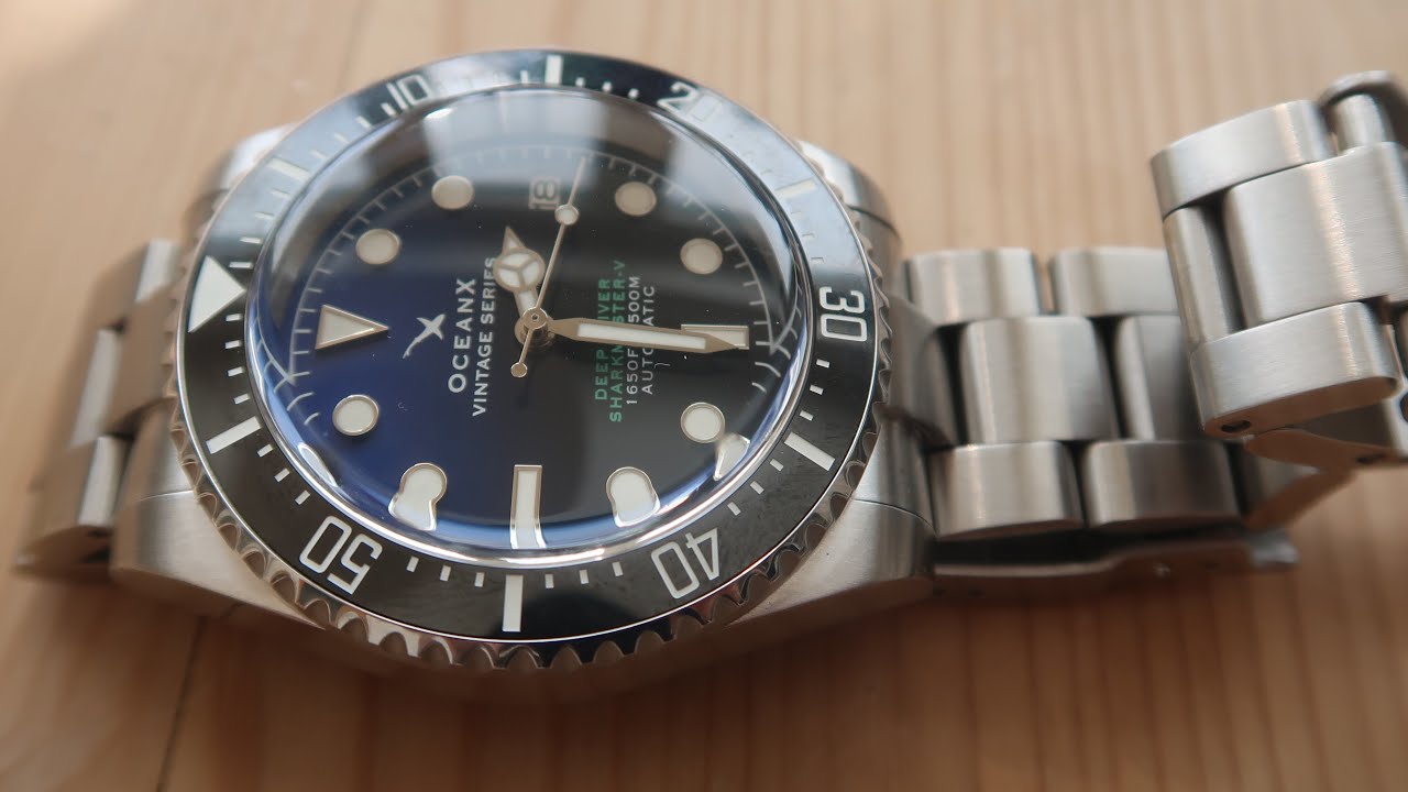 Unboxing the Ocean X Sharkmaster V 500m