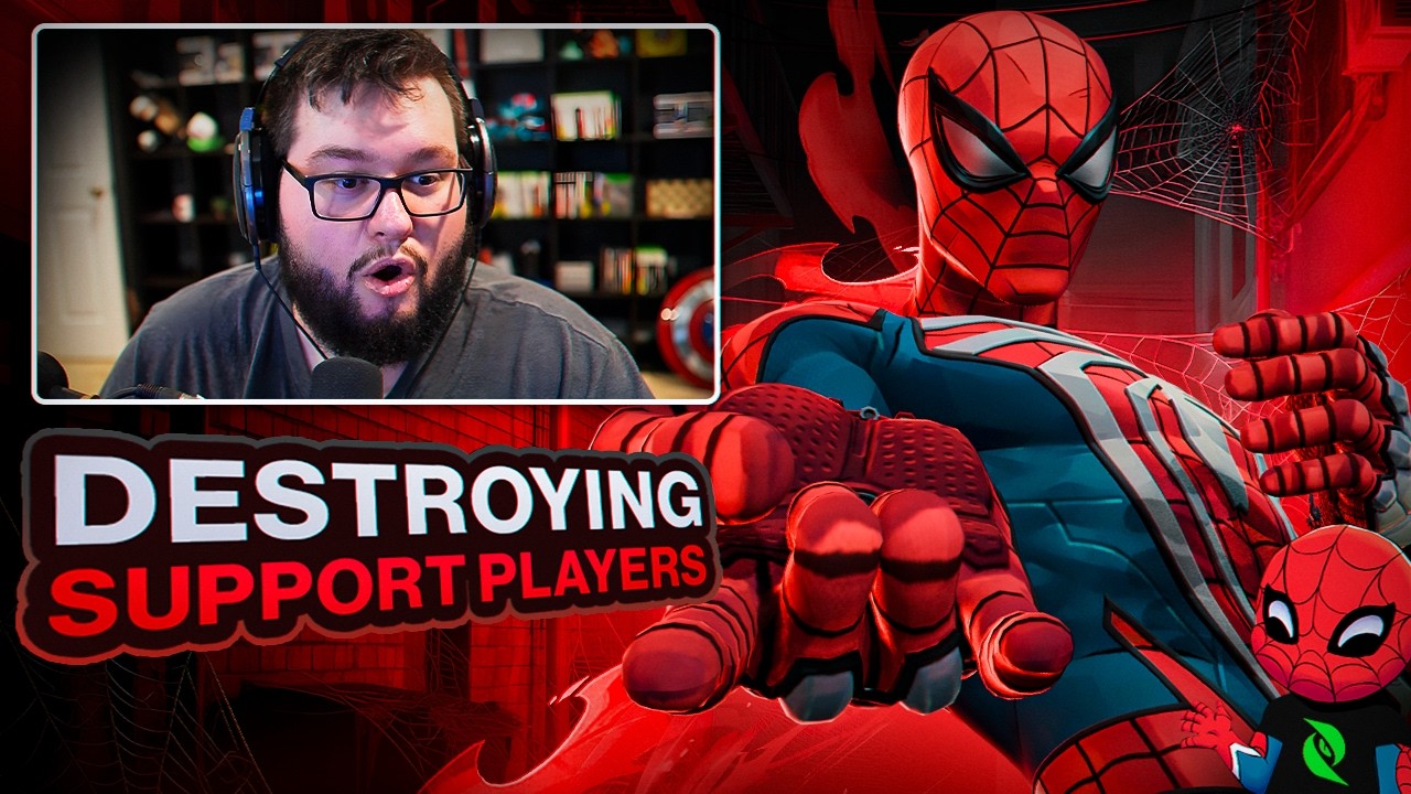 Flats & The #1 Spider-man DESTROY Support Players... | Marvel Rivals...