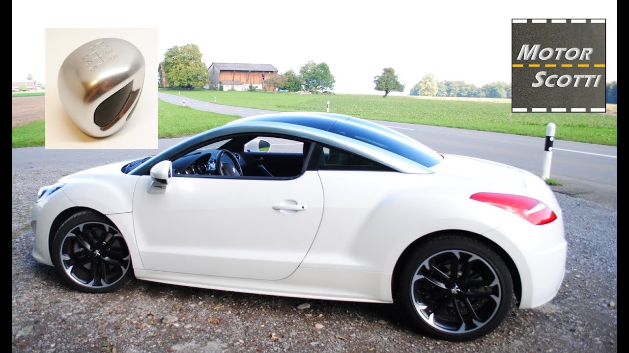 Changing the gear knob - Peugeot RCZ