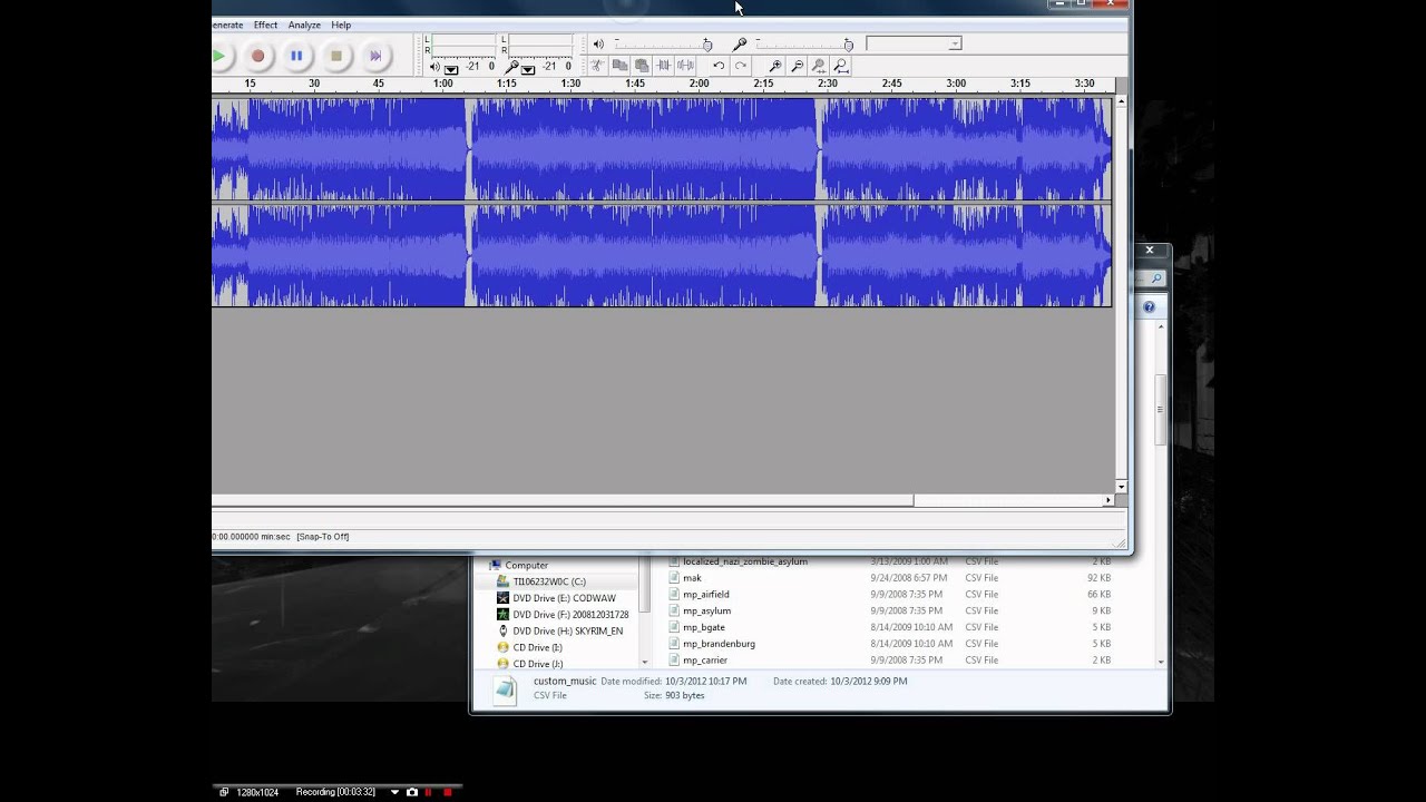 How to put custom music into your WaW zombie map