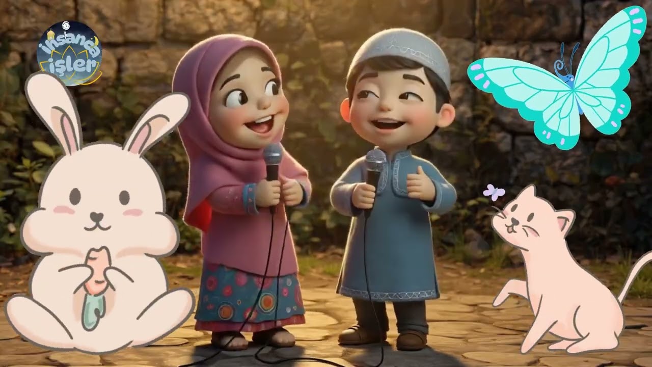 İftar Vakti Geldi! 🌙 | Neşeli Çocuk Ramazan Şarkısı (Animasyon) Çocuklar İçin İftar Sevinci Şarkısı