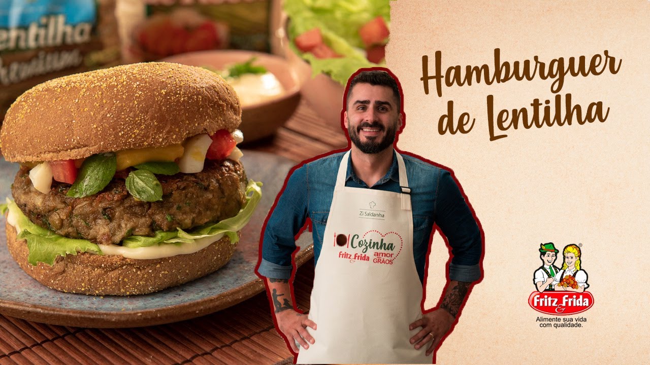 Hambúrguer de Lentilha