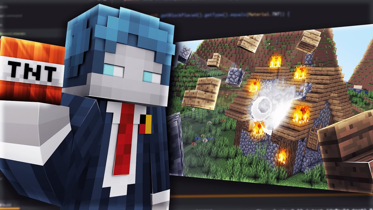 TROLL-Items programmieren (Explosionen & TNT) | Spigot Java 1.16.5