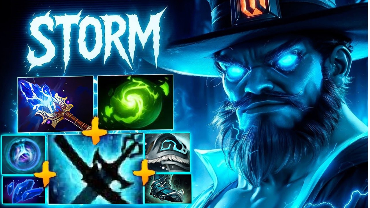 НЕУЖЕЛИ КАМБЕК? ШТОРМ через ПОТНЫЙ БИЛД на 17.000 ММР Dota 2